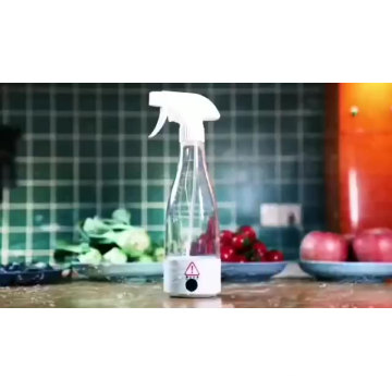Eliminación de virus reutilizable de plástico personalizado popular esteriliza botella de spray de agua